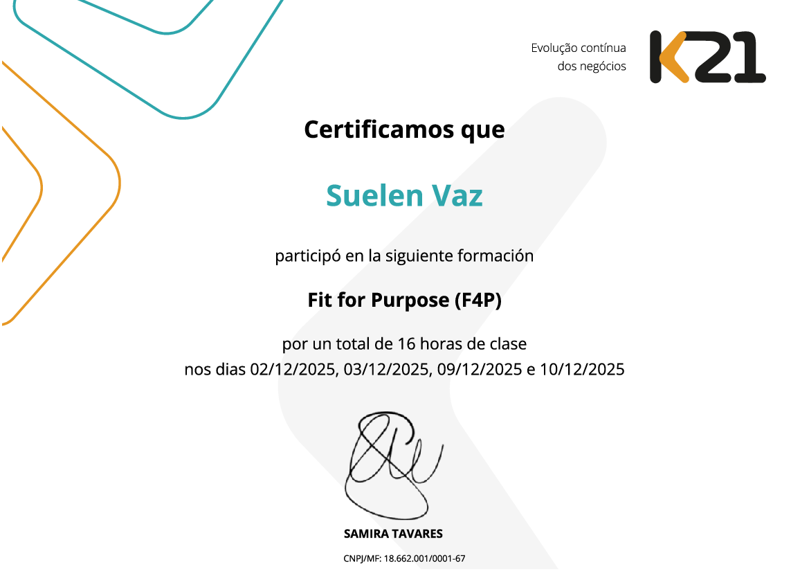 Certificado K21